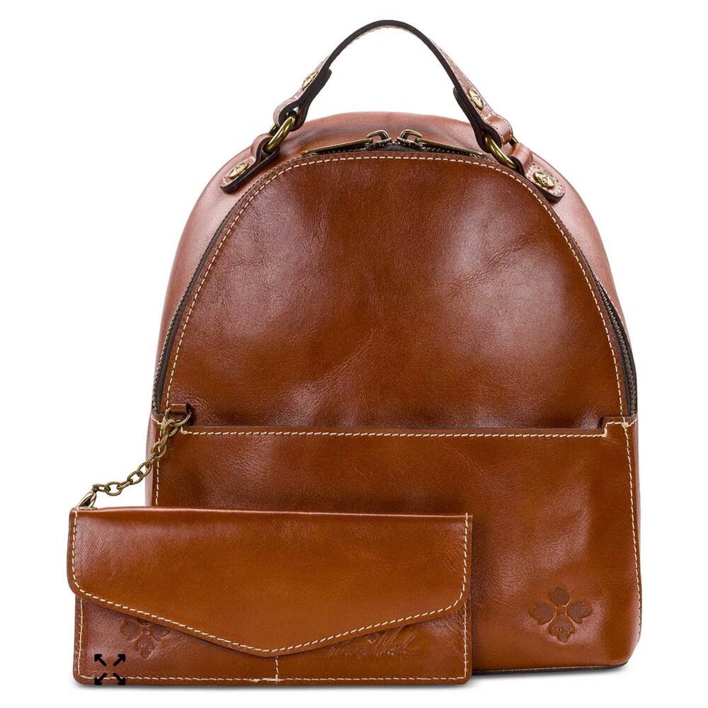 Patricia Nash Montioni 2-in-1 Leather Backpack